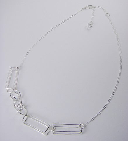 Asymetrical Forms Necklace