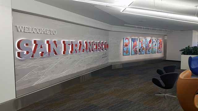Strangerhood: San Francisco International Airport Installation