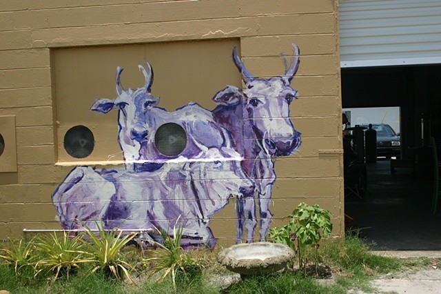 Zen Glass Cows, St. Petersburg, Florida