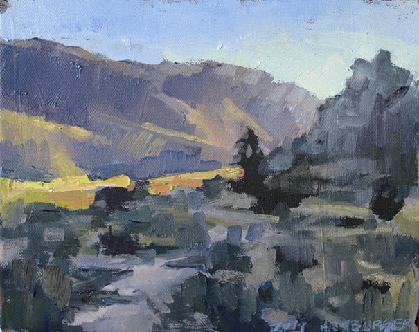 Last Light, 8x10in, oil on canvas, sold