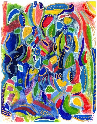 Image of abstract design by Patricia BeBeau.