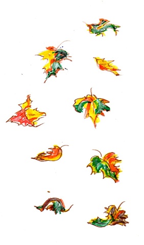 Image of Falling Leaves  2010 by Patricia BeBeau.
