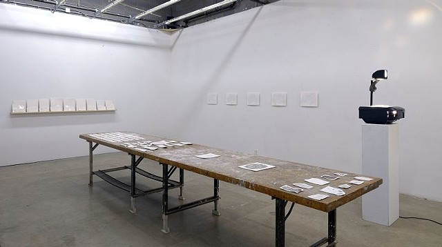 Archive 001 [Installation View]