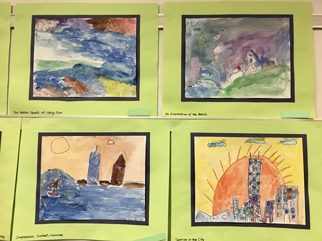 Impressionistic Painting in Style of Monet