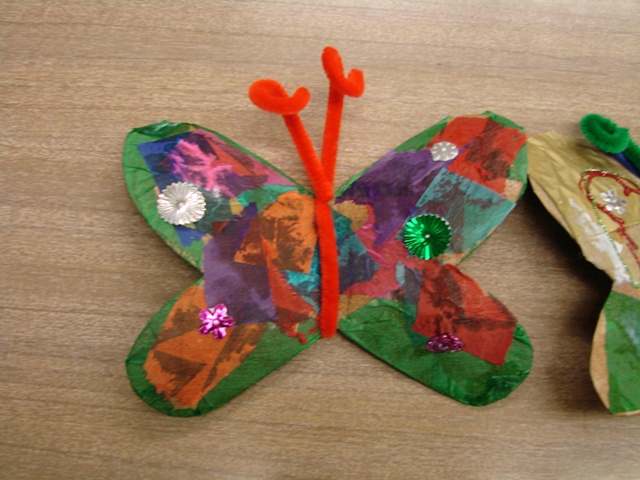 Butterfly craft from UNCLE MONARCH 