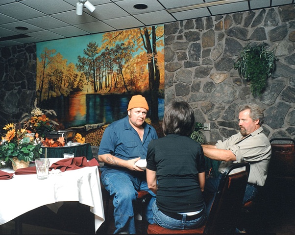 Langer, Joni & Paul, Fall Meeting, Rustic Rock Supper Club, Eveleth, Minnesota 2009
