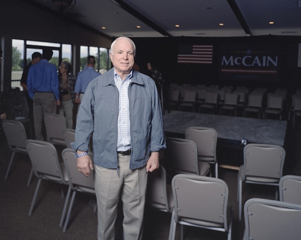 Senator John McCain, Breakfast and Town Hall Meeting, Le Mars Municipal Golf Course, Le Mars, Iowa. June 2, 2007