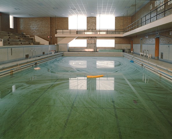 Natatorium, V. C. Reishus School, Closed 2003, Biwabik, Minnesota  2003 