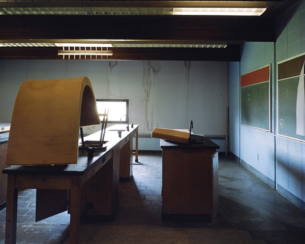 Science Room, Aneta School, Closed 1996, Aneta, North Dakota  2004