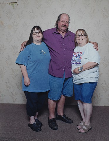 Shirley and Sharon with their brother Jack, July 7, 2015