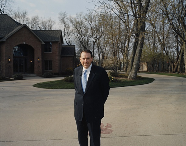 Mike Huckabee at a reception sponsored by the Iowa Christian Alliance, Saul House.  Cedar Falls, Iowa.  April 27, 2007.  Withdrew March 4, 2008