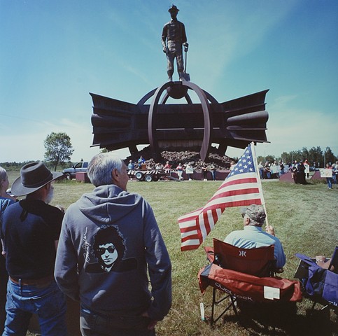 No Kings Rally, Chisholm, Minnesota 2025