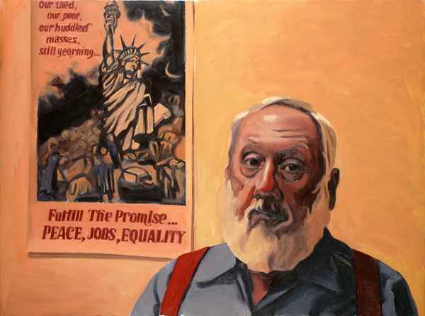 Yevgeniy Fiks: Portrait of Bill Davis, Communist Party USA