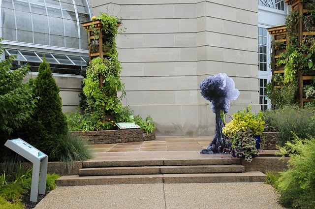Yevgeniy Fiks' artwork Joe-1 Cruising in Washington, DC (Botanic Garden 2)