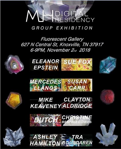 Mineral House Media Exhibition at Fluorecent Gallery, Knoxville