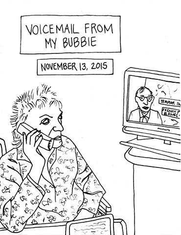 Voicemail From My Bubbie: November 13, 2015