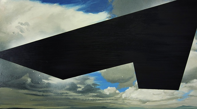 Untitled (Black Triangle F-117)