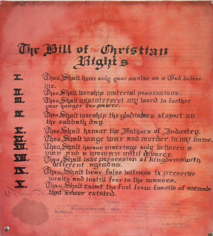 Bill of the Christian Rights