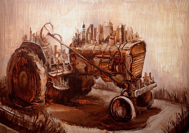 Study for "Tractor Levitation"