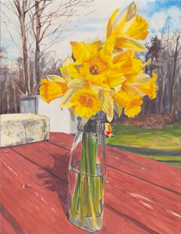 Last year's daffodils
