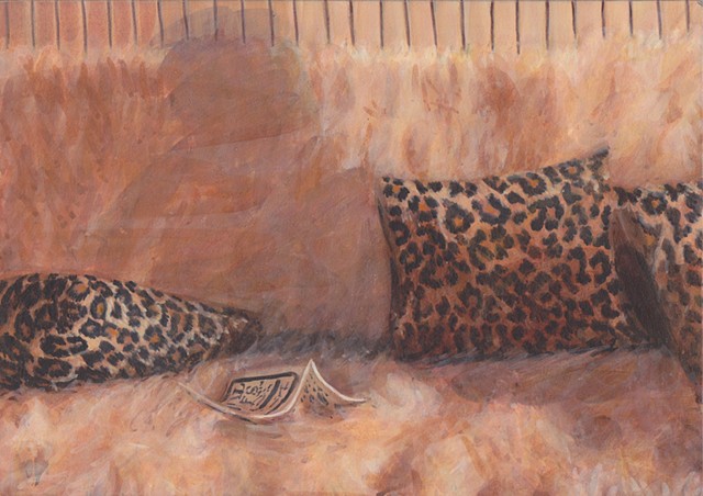 Gage with Leopard Pillows