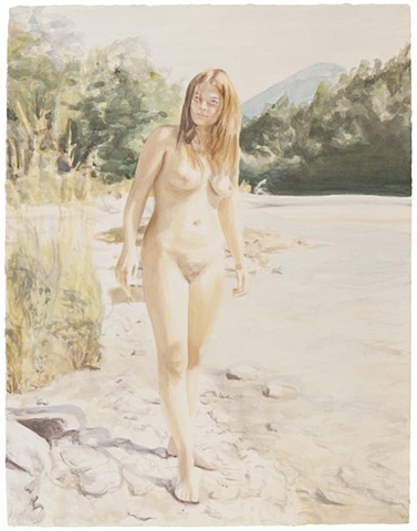 Naturist by the River