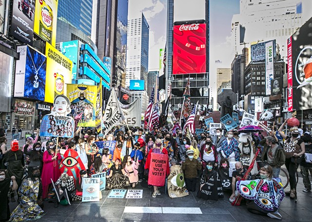 Vote Feminist Parade
Times Square, New York