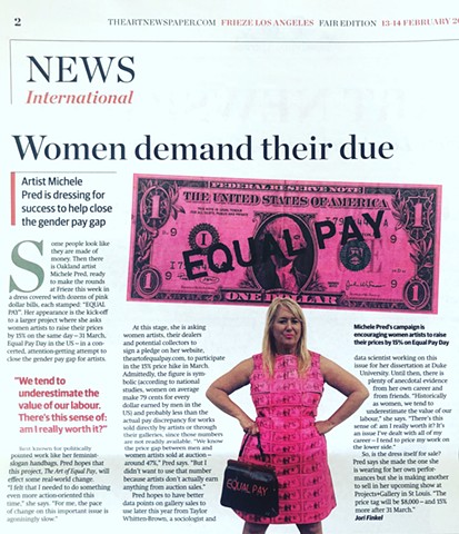 Press for the Art of Equal Pay