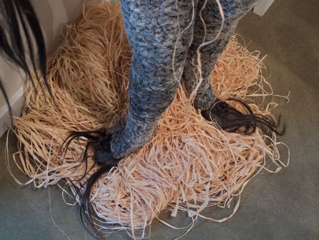 Alma, detail: feet