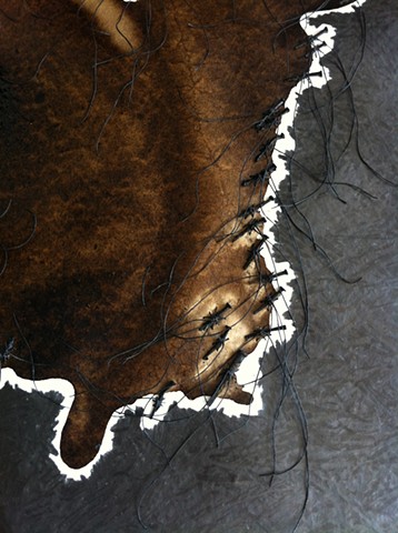 Untitled (Nailed), detail