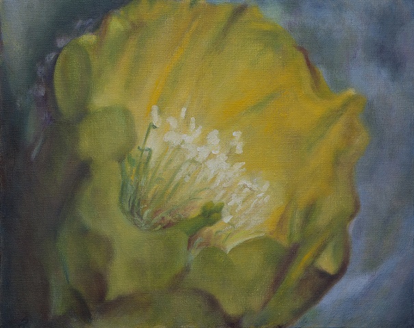 Yellow Cactus Flower- small