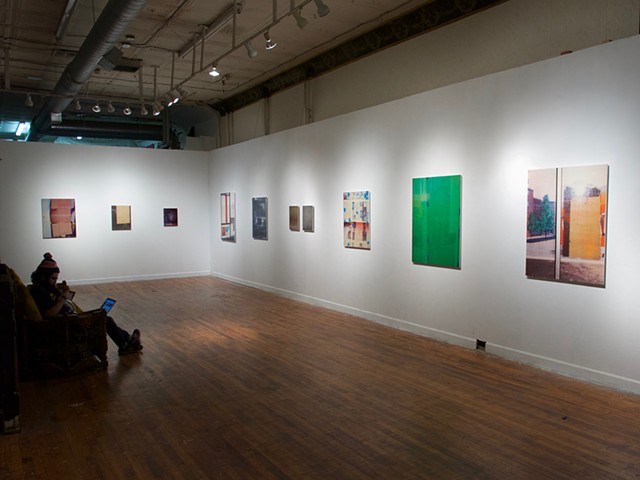 Installation view, 
"Please Pardon Our Appearance"