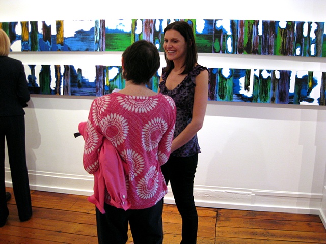 Opening for solo exhibit, 'Long Distance'
Bridgette Mayer Gallery
Philadelphia, PA, 2009