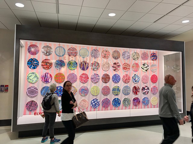 Elyce Abrams: We're All Here, Terminal C of the Philadelphia International Airport.
