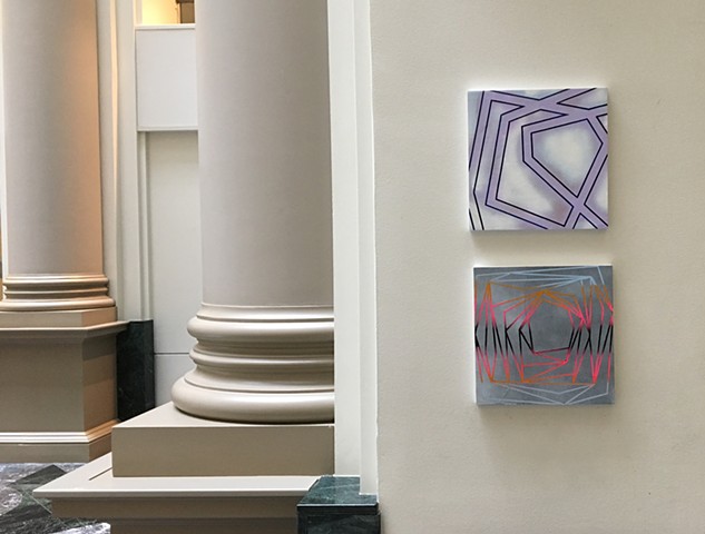 Installation at the Curtis Building, Art In Rotation, Philadelphia, PA