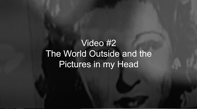 Video #2, The World Outside and the Pictures in my Head
