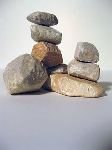 The Idea of Up (stack of rocks)
