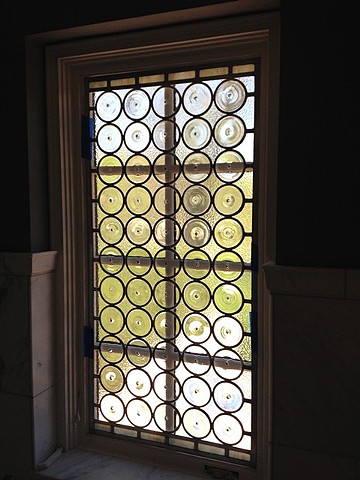 large rondel window