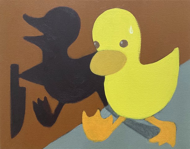 Duckling Is Scared Of Its Murderous Shadow (Study)