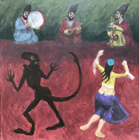 Ancient Persian Dance with Bastardized Alien