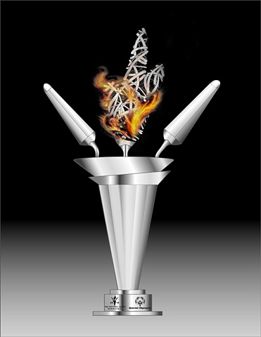 2010 Special Olympics National Games Cauldron