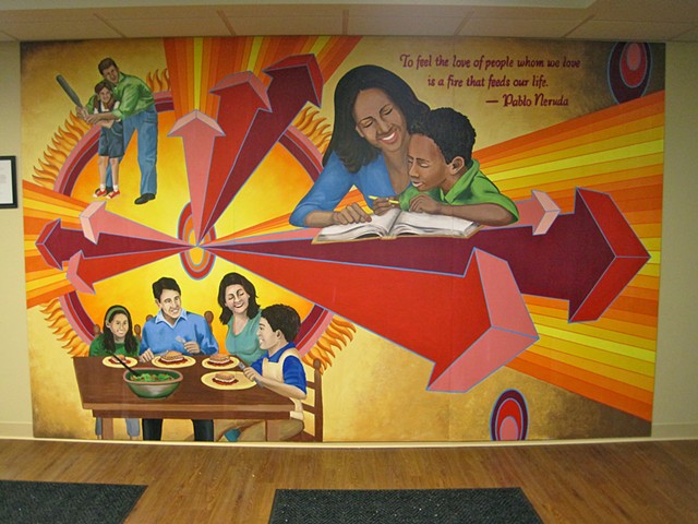 PADS, homeless shelter mural #4