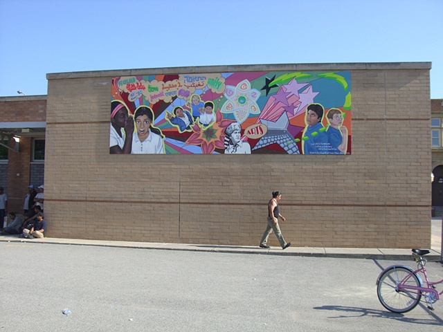 Boone Elementary School mural