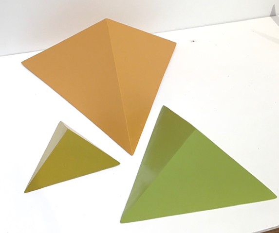 Three tetrahedrons