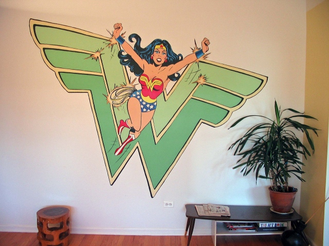 Wonder Woman Mural