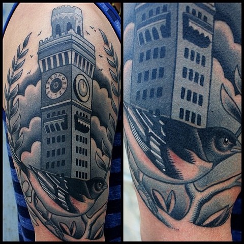 bromo seltzer tower tattoo
