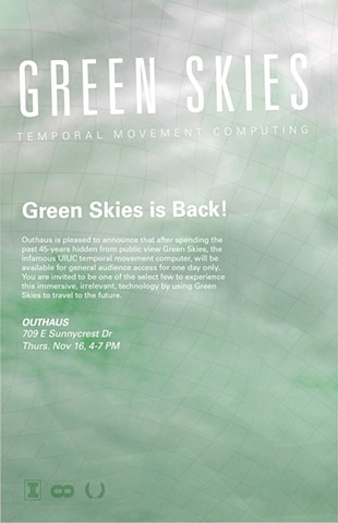 Green Skies- Promotional Poster