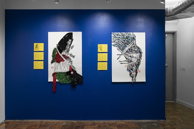 "Chapter 3" & "The End" installation view