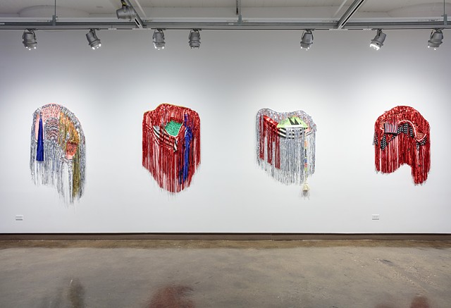 Installation view during 
"Elmuseo@sva: 
May Contain Moving Parts" 
at School of Visual Arts’ 
Chelsea Gallery; New York, NY
