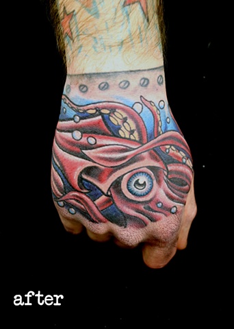 Squid Cover Up after